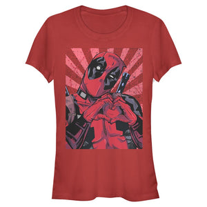 Junior's Marvel CloseHeart Pool T-Shirt