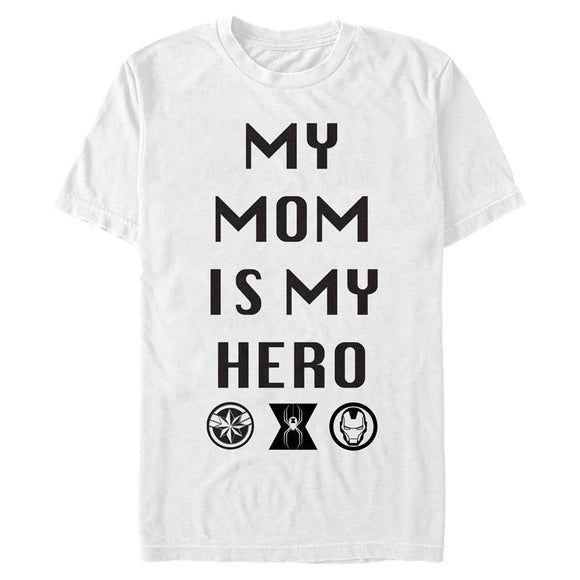 Men's Marvel MOM IS MY HERO T-Shirt