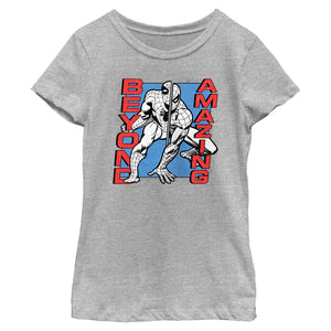 Girl's Marvel Spider-Man Beyond Amazing BEYOND AMAZING PANEL T-Shirt