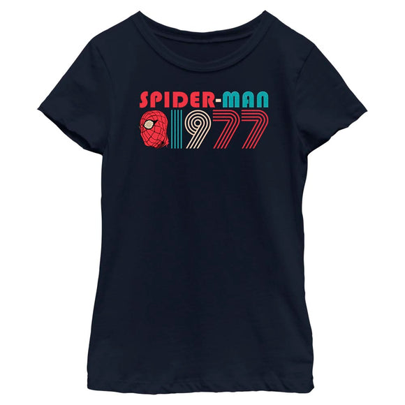 Girl's Marvel Spider-Man Beyond Amazing SPIDERMAN 1977 RETRO T-Shirt