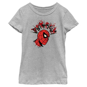 Girl's Marvel Spider-Man Beyond Amazing MULTIPLE SPIDEY SENSES T-Shirt