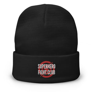 Superhero Fight Club - Embroidered Beanie