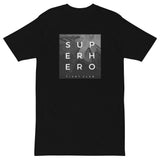 Superhero Fight Club - Skyscraper Premium Heavyweight Men's Tee