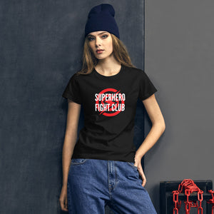 Superhero Fight Club - Women's short sleeve t-shirt