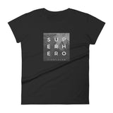 Superhero Fight Club - Skyscraper Short Sleeve Women's T-shirt