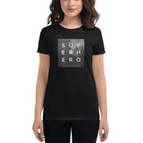 Superhero Fight Club - Skyscraper Short Sleeve Women's T-shirt